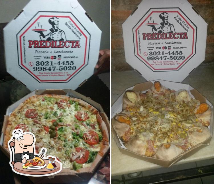 No Predilecta Pizzaria, você pode provar pizza