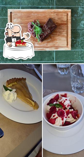 Restaurant des Evaux offers a number of desserts