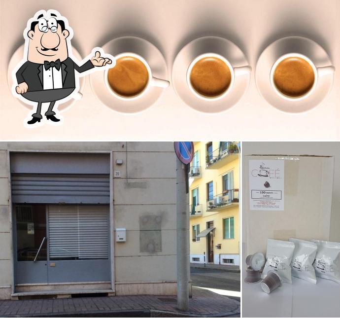 La immagine della interni e bevanda di Sara Cafè