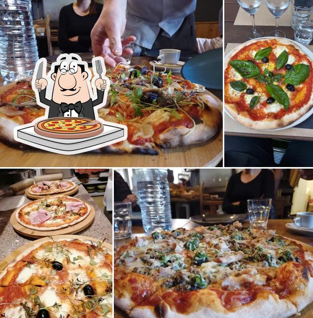 A Restaurant "Un tablier pour deux", vous pouvez essayer des pizzas