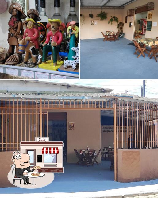 O exterior do Bar e Casa do Norte do Arrepiado