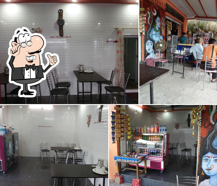 The interior of Ashiyana Dhaba