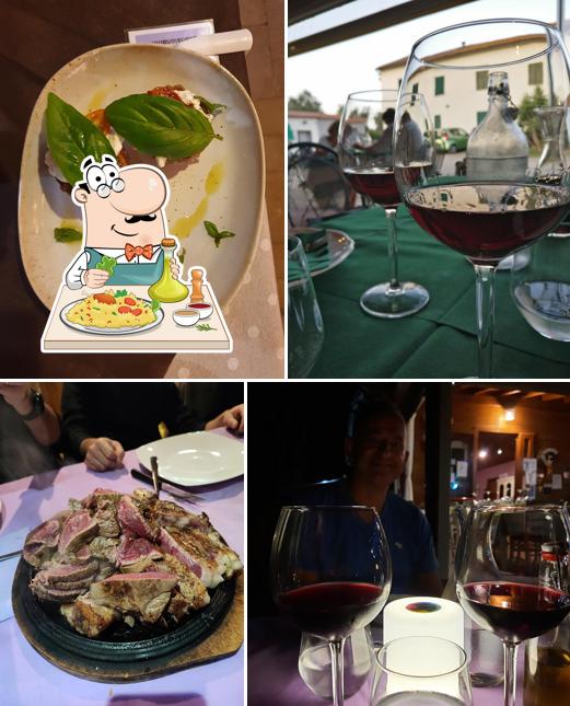 Platti al Ristorante Agr. Fattoria dei Rossi