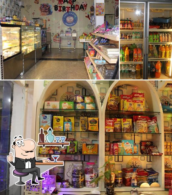 The interior of first choice baker's