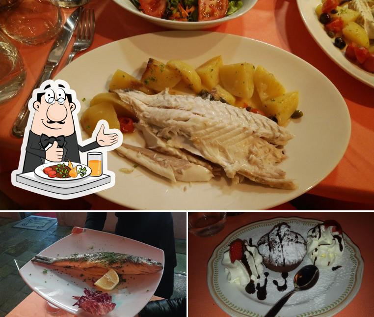 Platti al Trattoria Da Giorgio Ai Greci