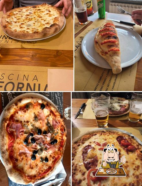 A Cascina California, puoi ordinare una bella pizza