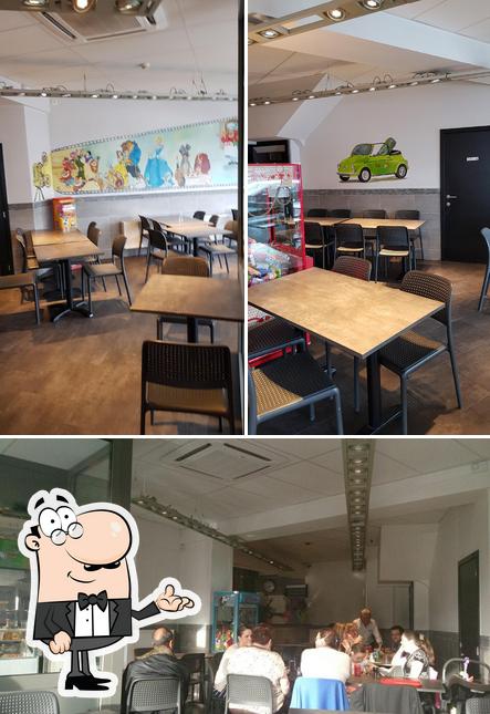 L'intérieur de Chez Pippo & Fils