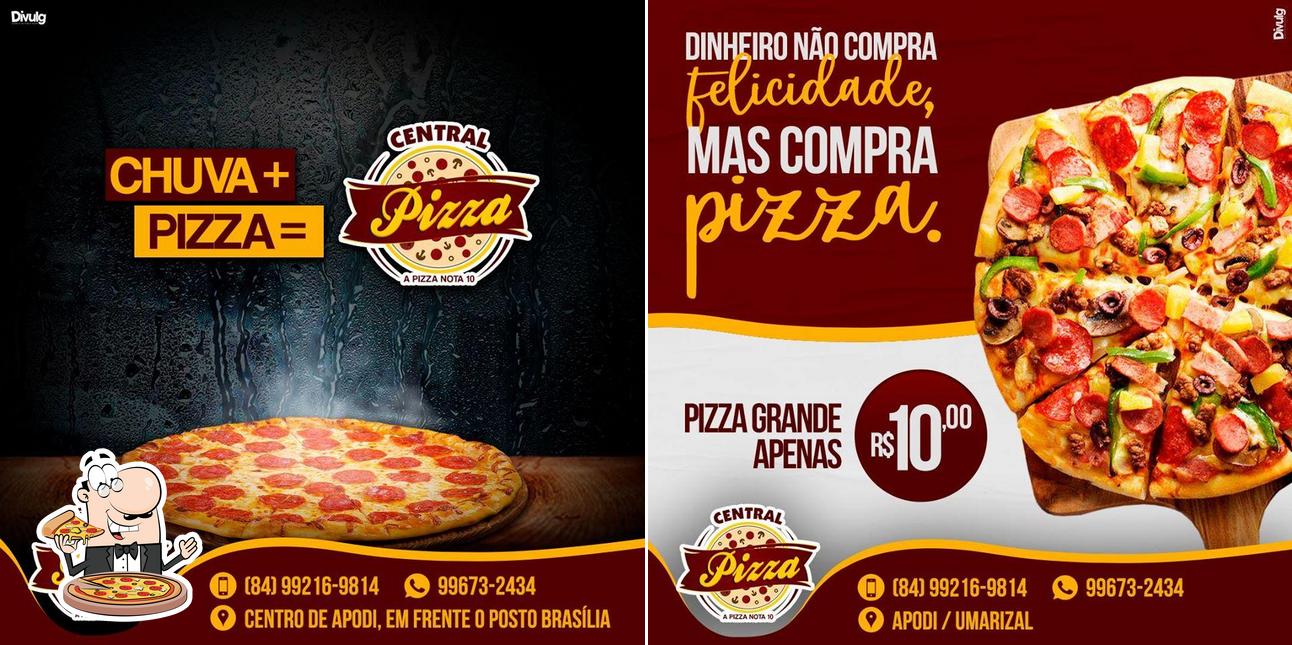 Experimente pizza no Pizza Central