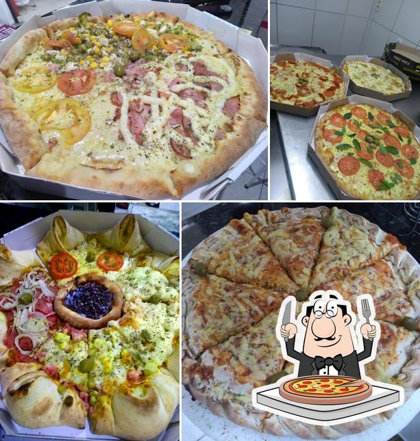 Consiga diversos variedades de pizza