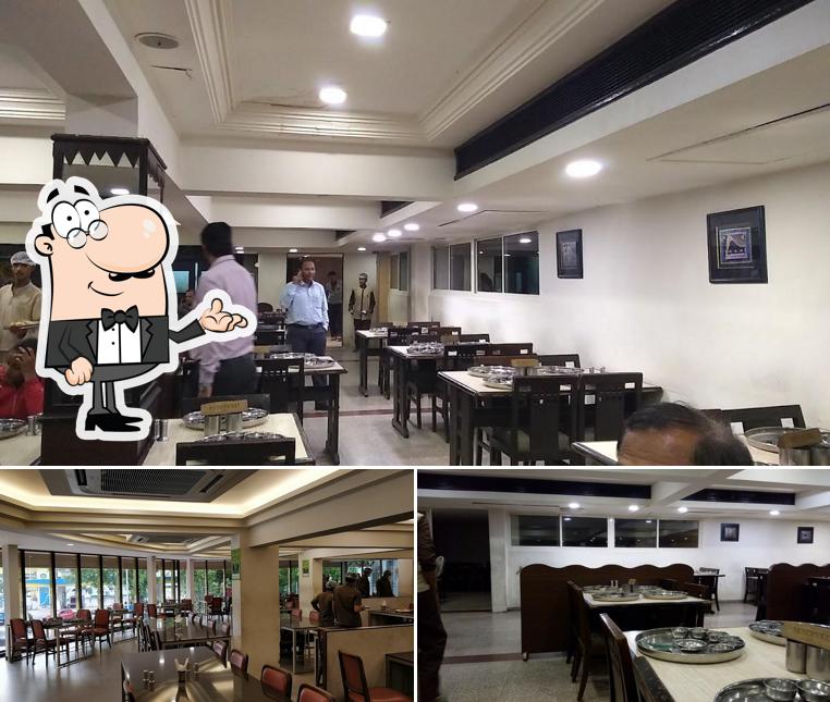 The interior of Atithi Dining Hall