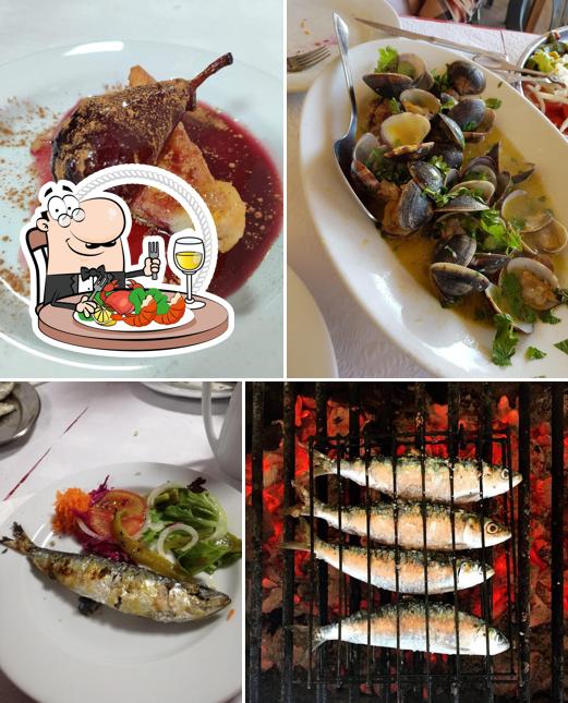 Get seafood at Restaurante Casa Locas