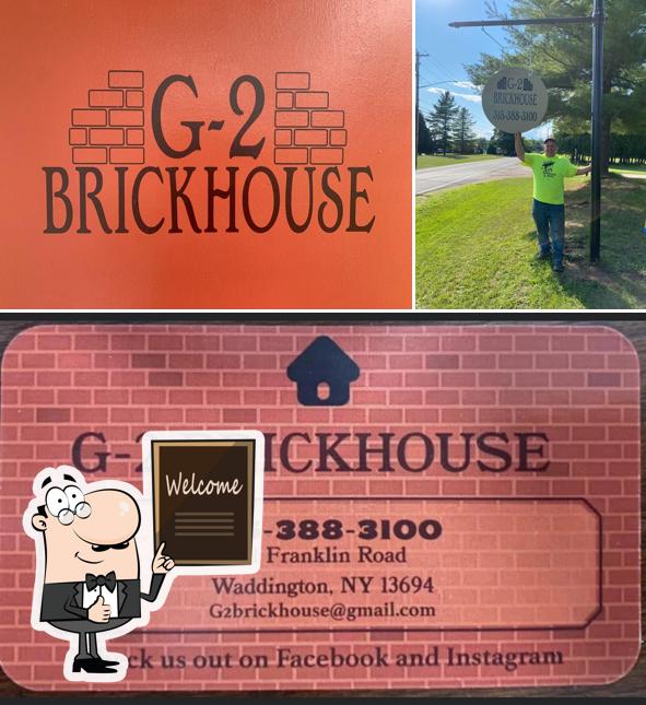 G2 Brickhouse in Waddington Restaurant reviews