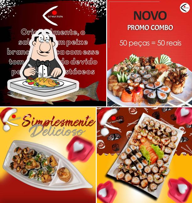 GoHan Sushi JF serve um menu para amantes de frutos do mar