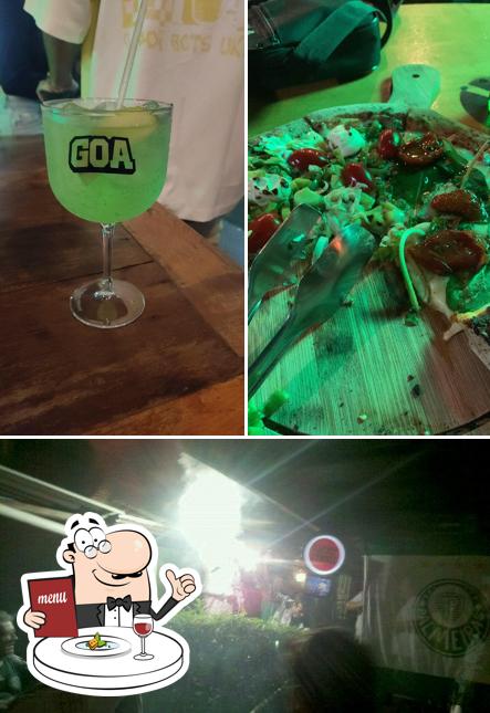 O Goa Lounge se destaca pelo comida e exterior