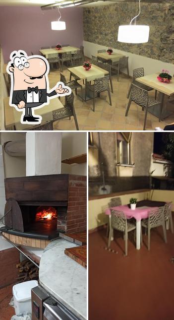 L'intérieur de Pizzeria Forno Antico