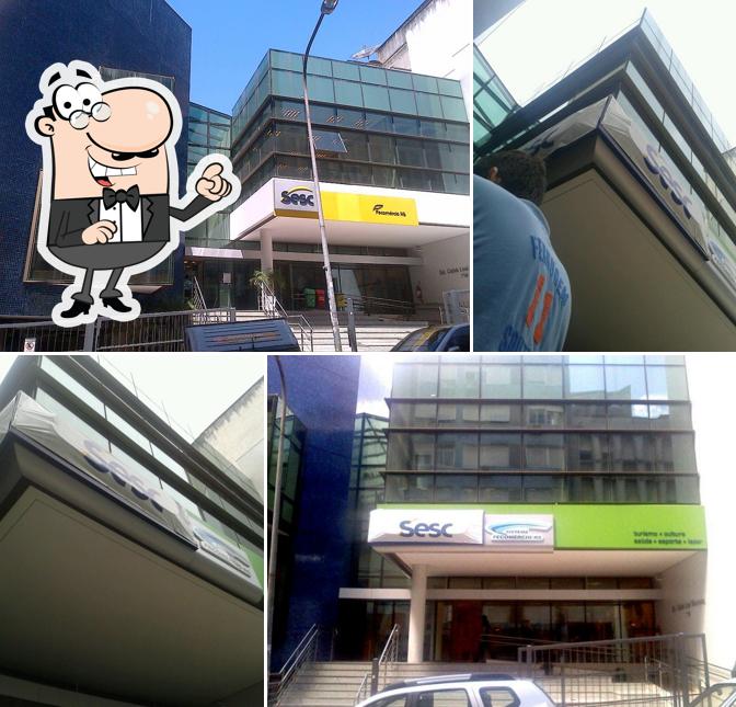 O exterior do SESC Centro Histórico