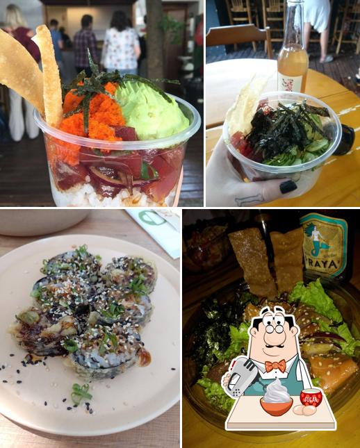 Não esqueça de pedir uma sobremesa no Mister Poke Pinheiros
