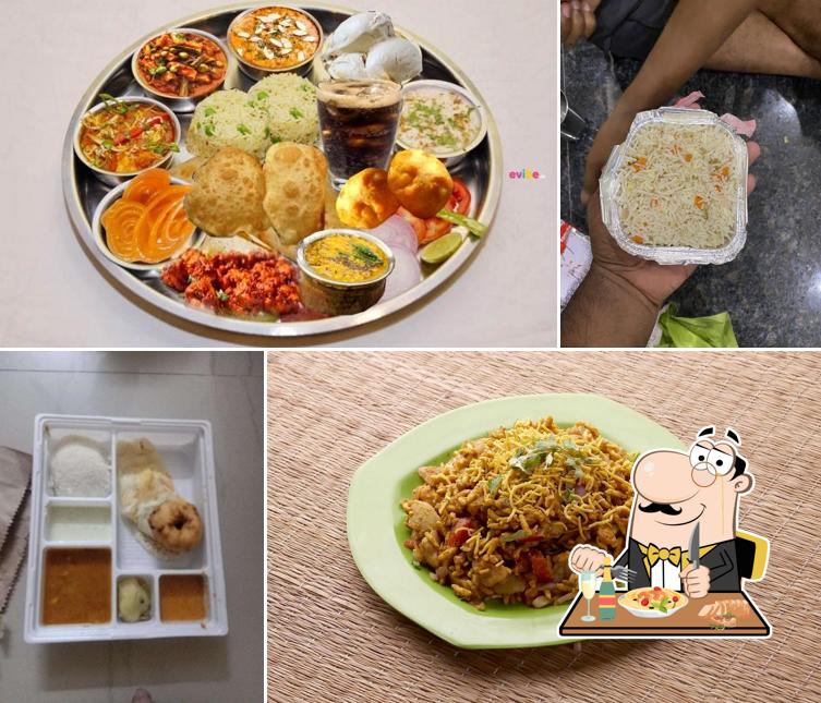 Meals at Hot Chips Veg Restaurant