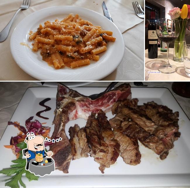La foto della cibo e vino di Pane e Tulipani