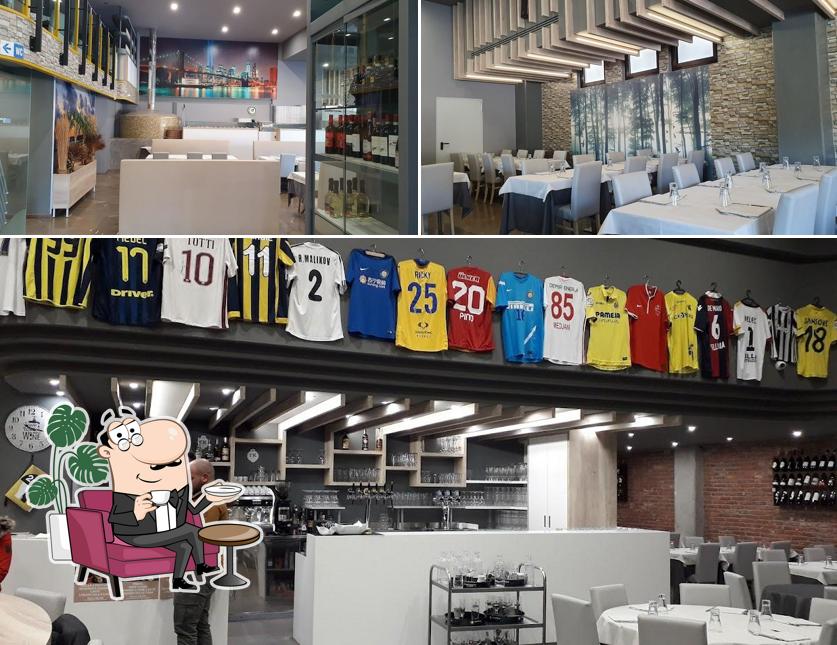 Gli interni di Loft Pizzeria & Steakhouse