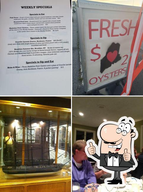 Muddy Rudder in Yarmouth Restaurant menu and reviews