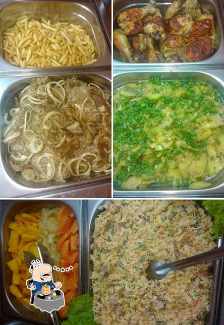 Platos en Restaurante Pérola - Três Poços