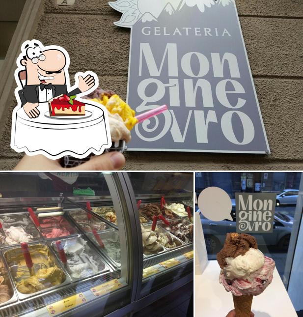 Gelateria Monginevro propone un'ampia selezione di dessert