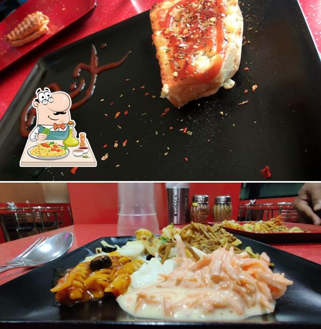 Food at RP PALANPUR PAPRIKA PIZZA (REAL PAPRIKA) AROMA CIRCLE