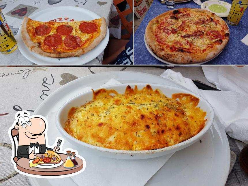 A Pizzeria Luki Yo, puoi goderti una bella pizza