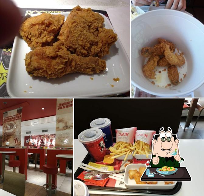 Nourriture à Kentucky Fried Chicken