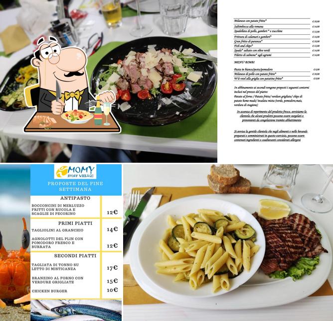 Platti al MOMY Pizza & Restaurant