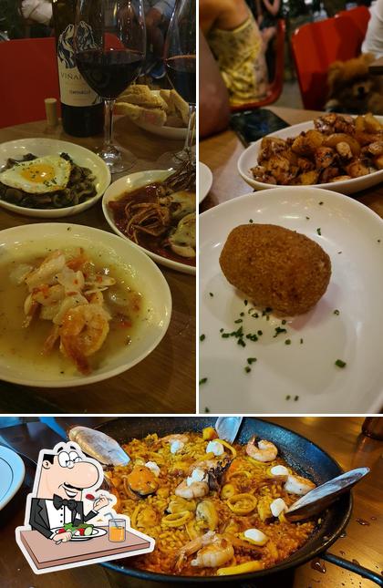 Еда в "Venga Cocina Española"