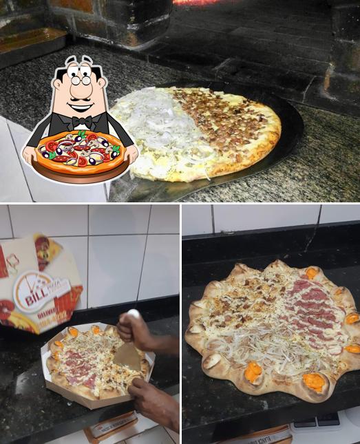 Experimente pizza no Bill Pizza Express
