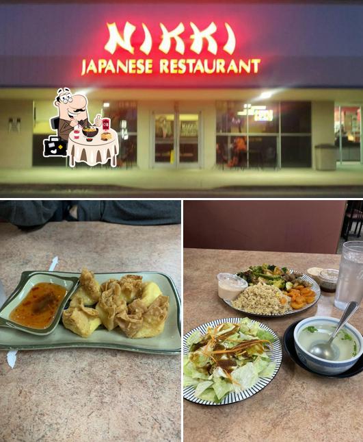 Food at Nikki Japanese Restaurant