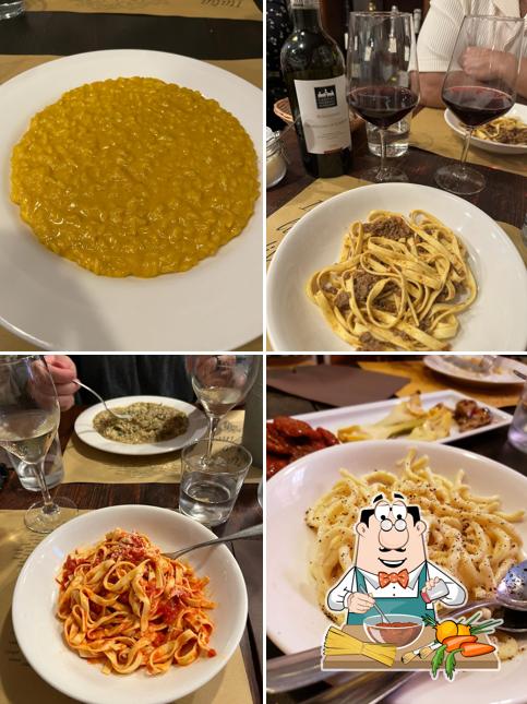 Spaghetti alla bolognese al Osteria Cantinafrasca