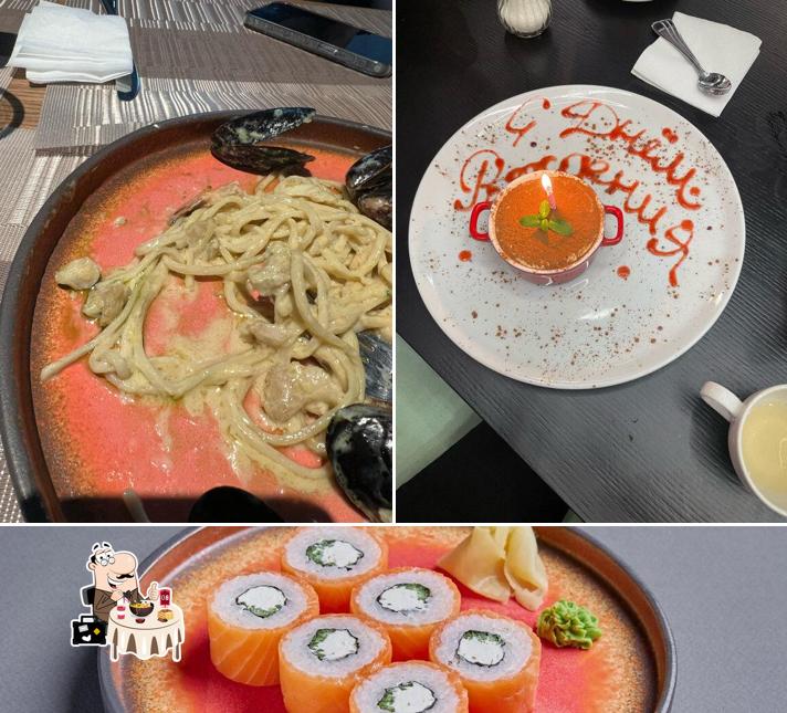 Comida en Planeta Sushi