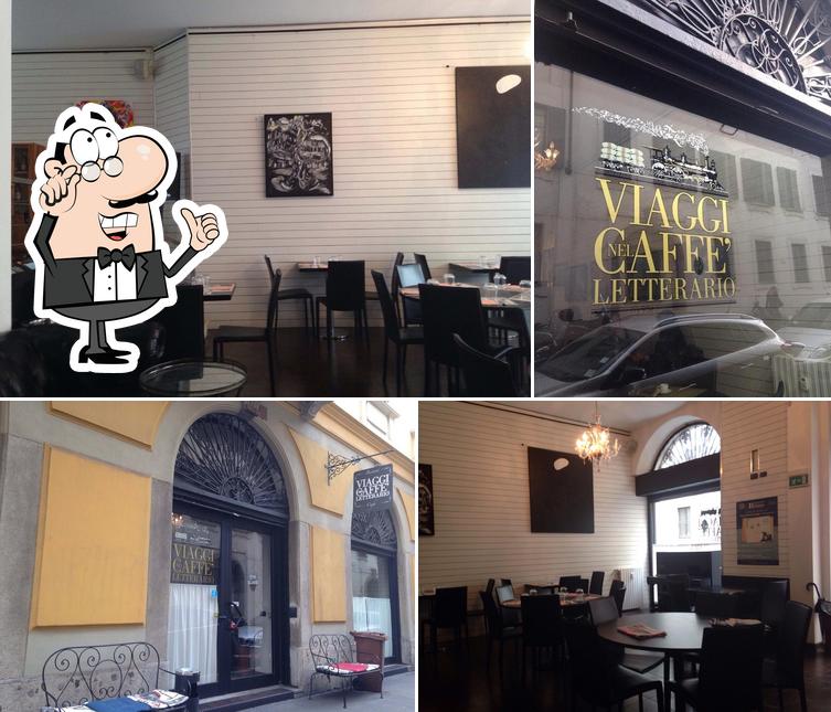The interior of Viaggi nel Caffè Letterario
