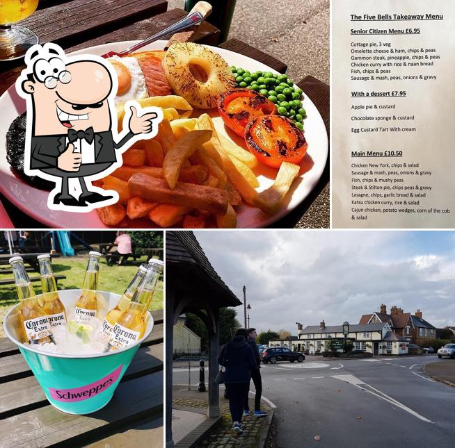 The Five Bells in Henlow - Restaurant menu and reviews