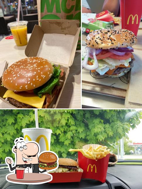 Essayez un hamburger à McDonald's