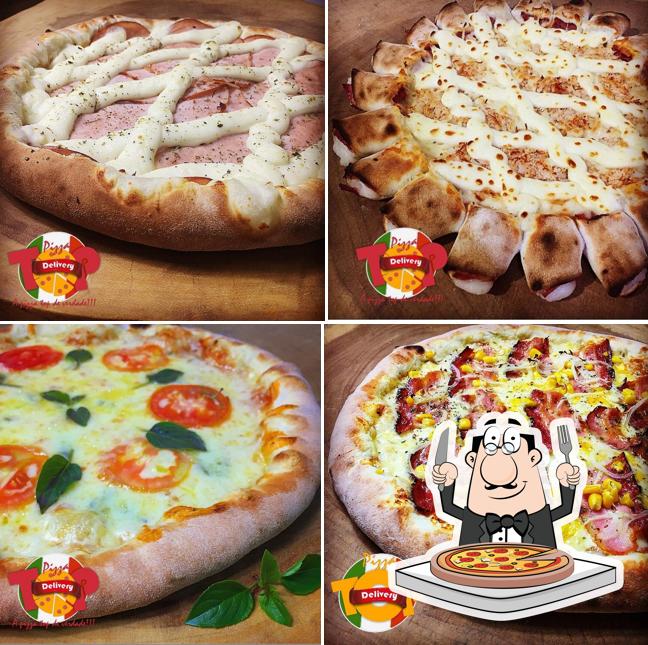 Consiga diversos variedades de pizza