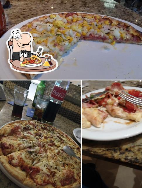 Experimente pizza no Hellmas