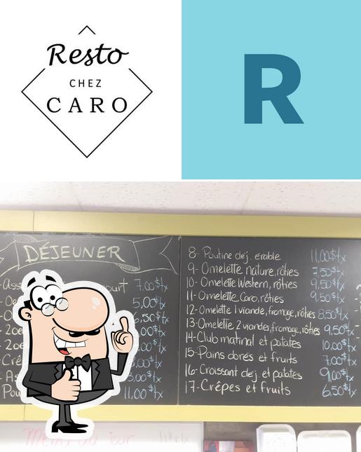 Voici une photo de Resto chez Caro