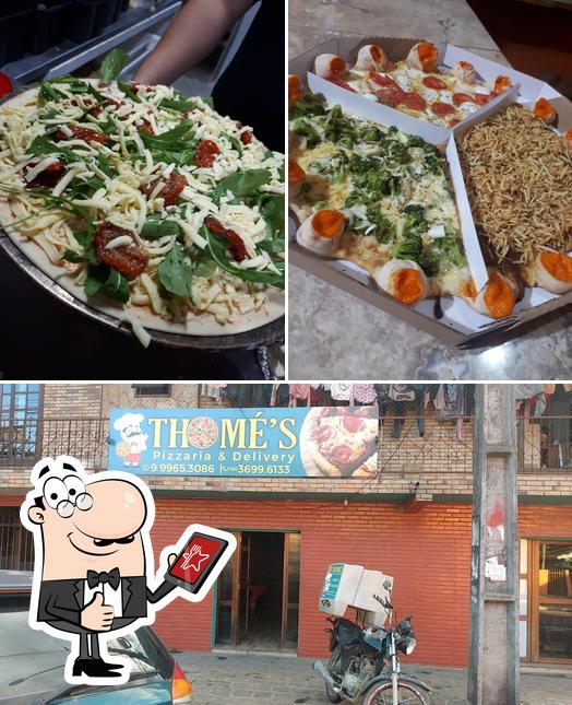See this pic of Thomé's Pizzaria & Delivery