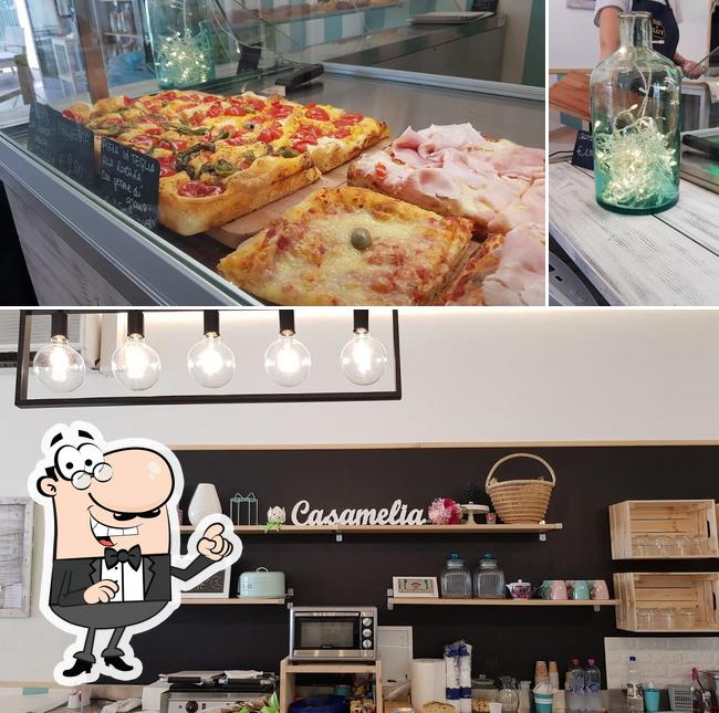 casAmelia bakery si caratterizza per la interni e pizza