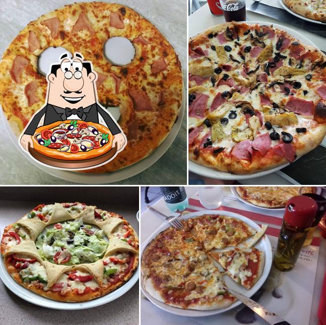 Essayez différents types de pizzas