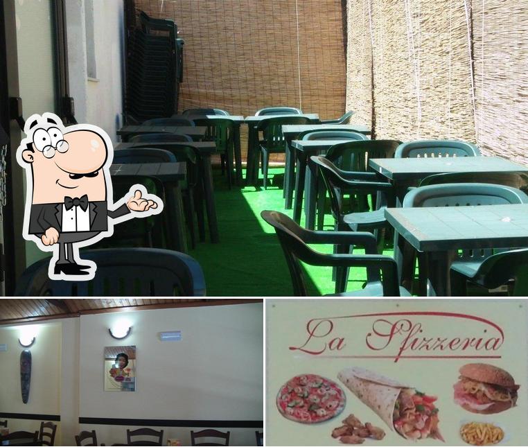 Among different things one can find interior and food at La Sfizzeria Giarre