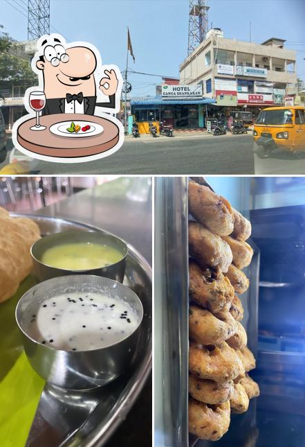 The image of HOTEL GANGA SHANKARAM’s food and exterior
