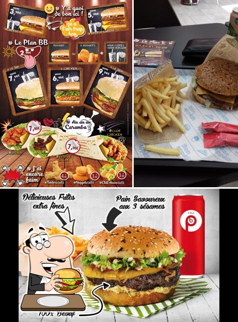 Commandez un hamburger à Le Plan B Burger et Tacos