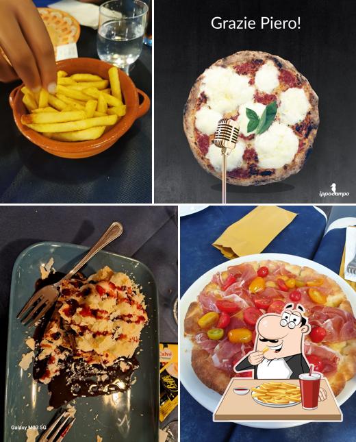 Patatine fritte al Pizzeria Ippocampo