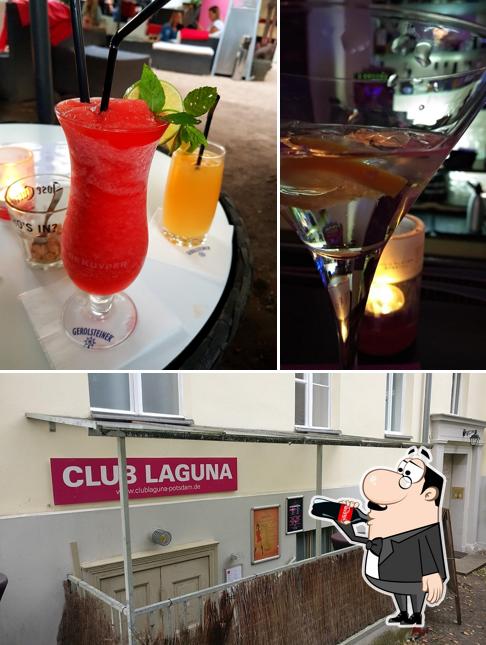 Напитки и внешнее оформление - все это можно увидеть на этом изображении из Club Laguna your dance bar with style